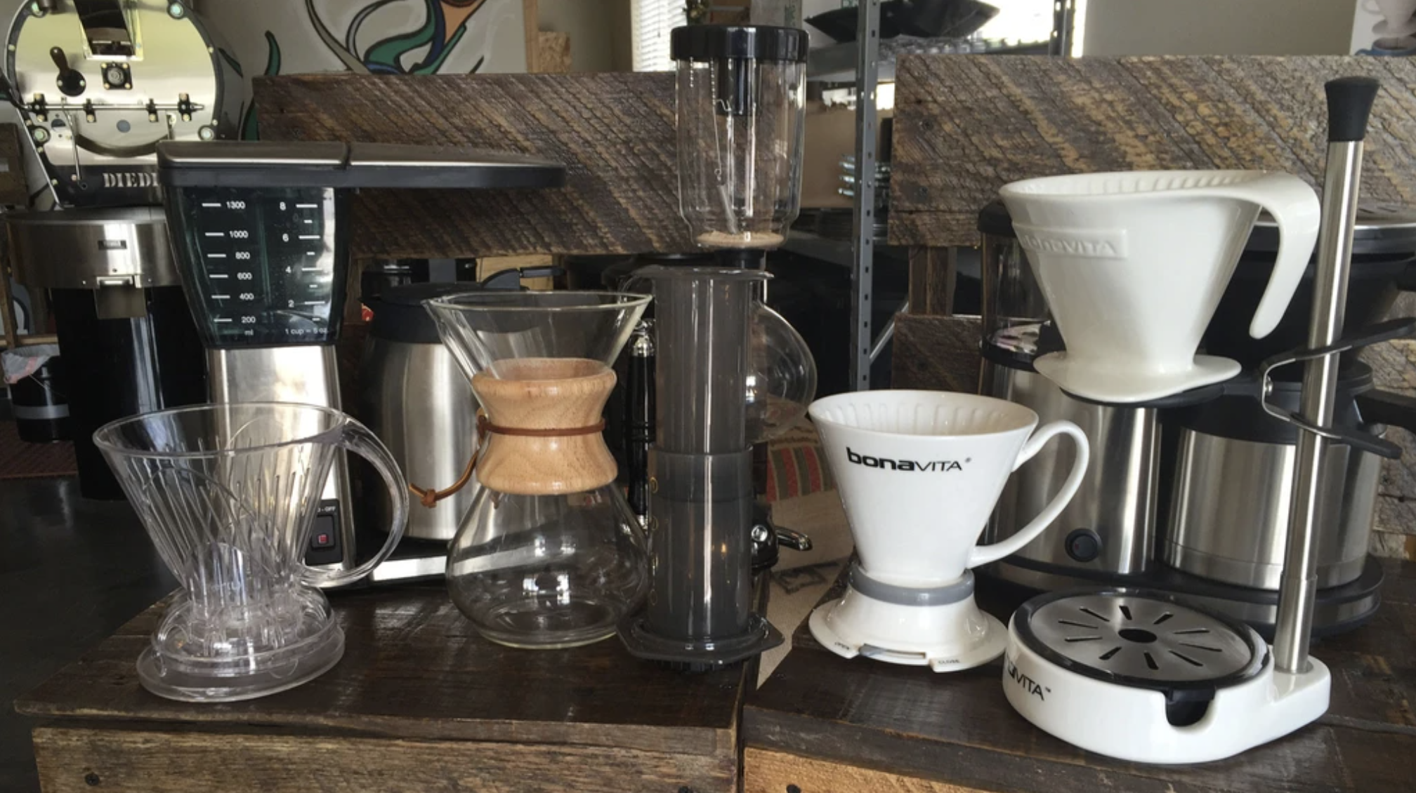coffee machines and decanters